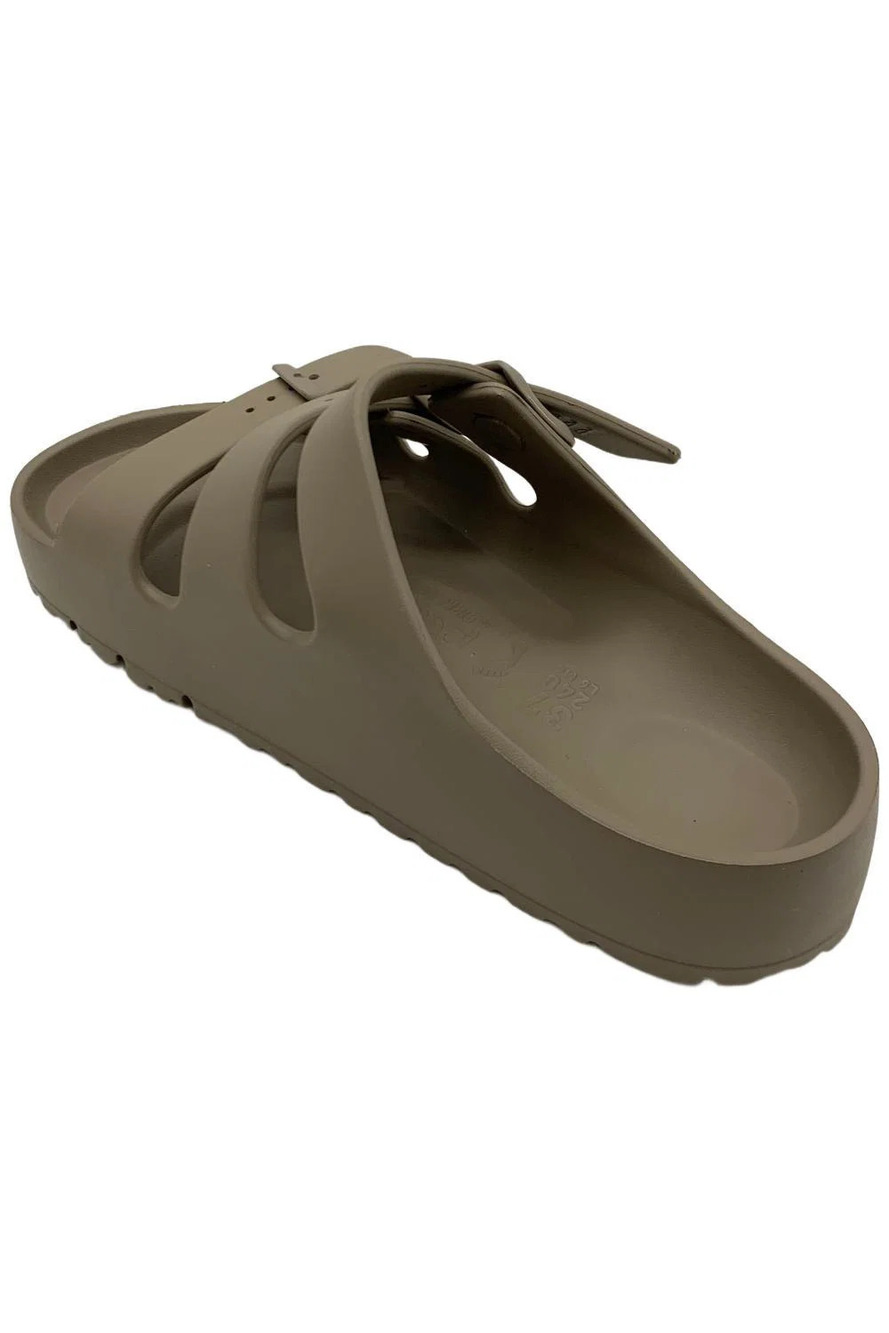 Birkenstock Women's Florida Flex EVA Sandal Gray Taupe - Medium - Picture 3 of 3